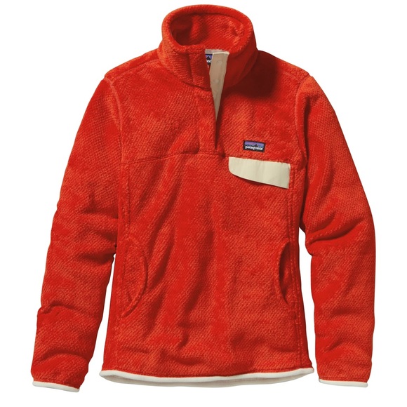 Patagonia Jackets & Blazers - Patagonia Re-tool Snap Vibrant Red Fleece Jacket Top M